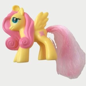 7/$20 My Little Pony Fluttershy McDonald’s Happy Meal Toy Brushable Tail